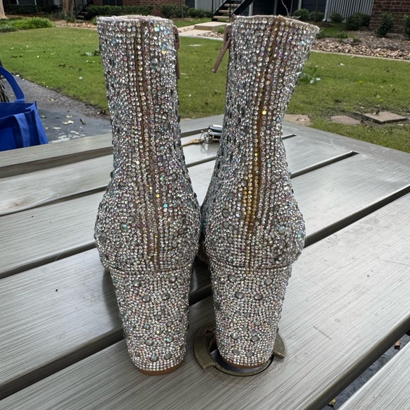 Betsey Johnson Sparkly Boots – Size 9 - Picture 5 of 13